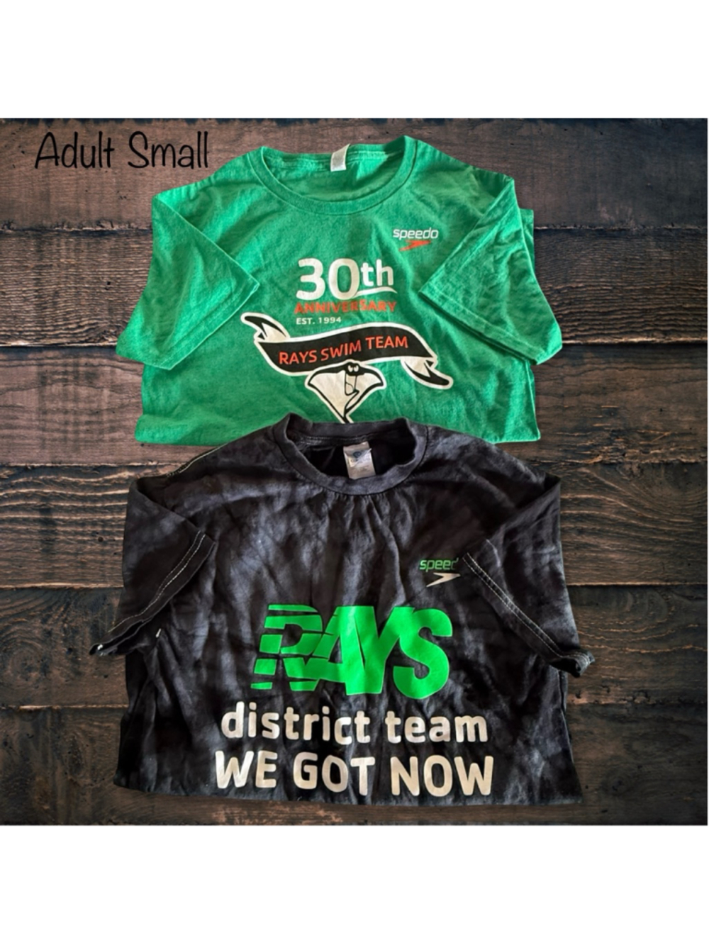 Adult Small Ridley Rays Swim Team Tshirt Bundle